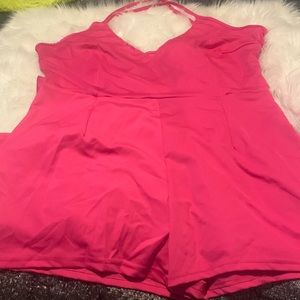 One piece short romper